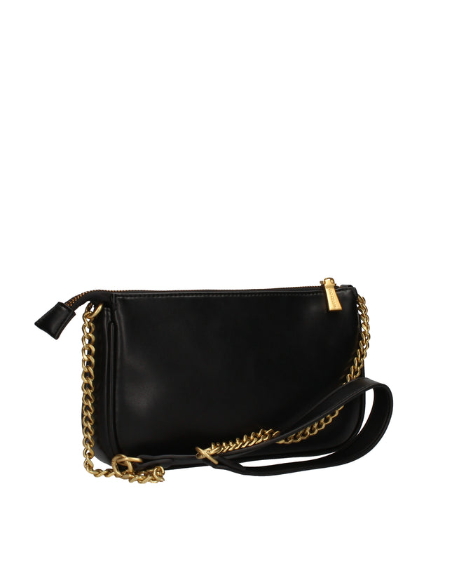 Gio Cellini PP063 mini bag nera con catena dorata
