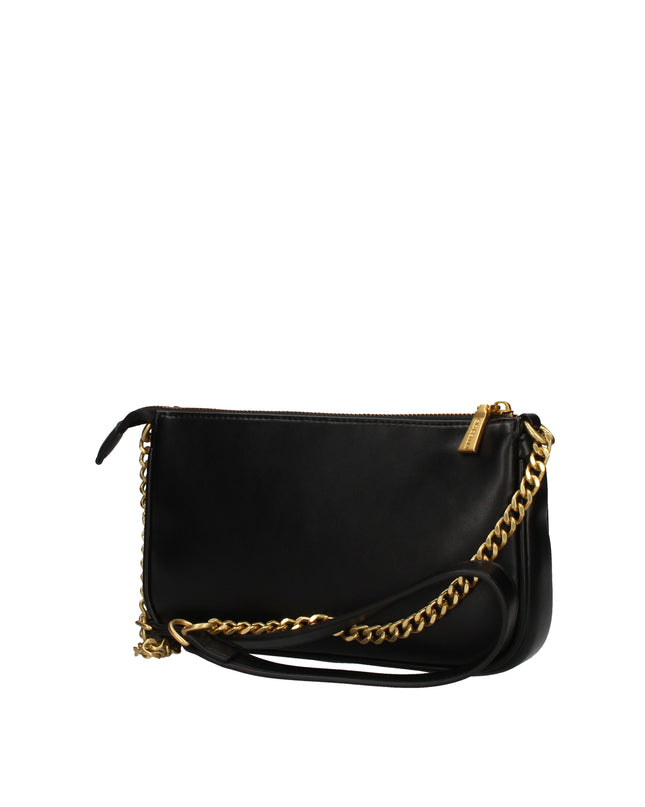 Gio Cellini PP063 mini bag nera con catena dorata