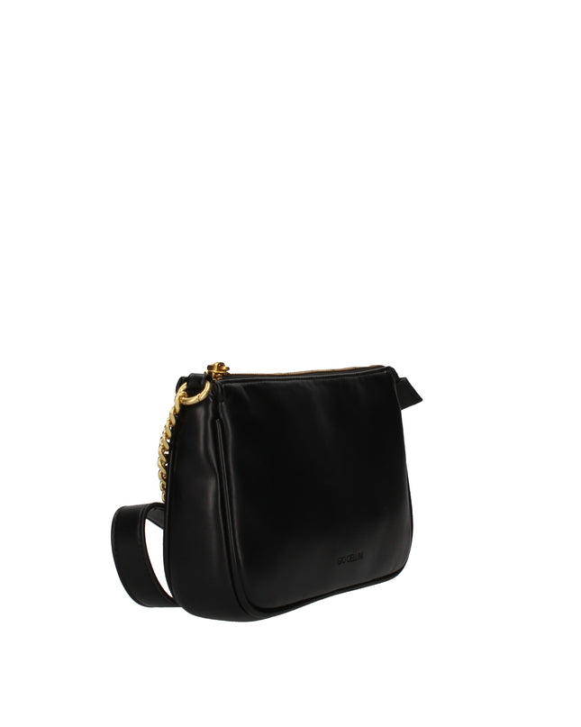 Gio Cellini PP063 mini bag nera con catena dorata