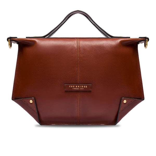 The Bridge Icons Borsa tracolla pelle chiusa con zip