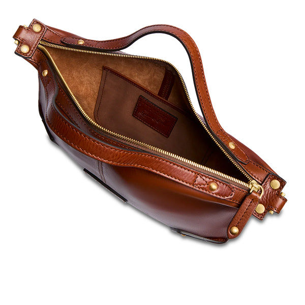 The Bridge Icons Borsa tracolla pelle chiusa con zip