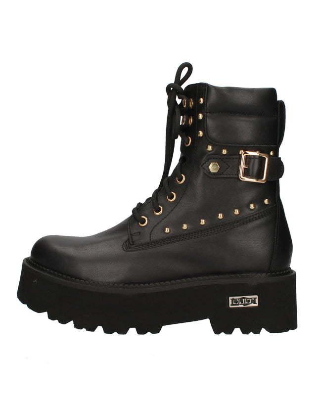 Cult Rocky 4641 anfibi platform con borchie neri