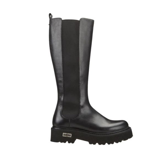 Cult Slash 3310 stivali con elastici in pelle nera