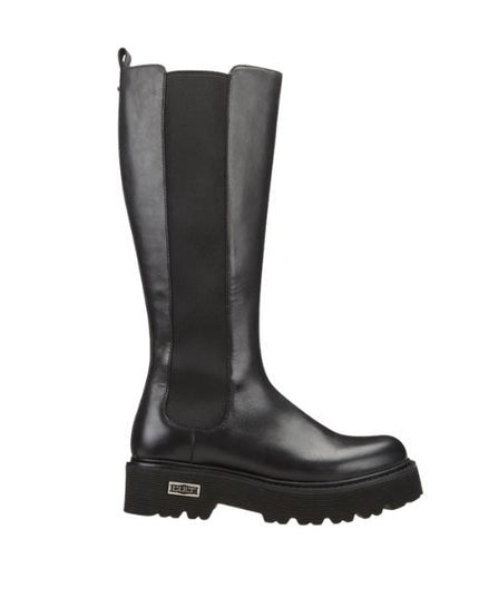 Cult Slash 3310 stivali con elastici in pelle nera