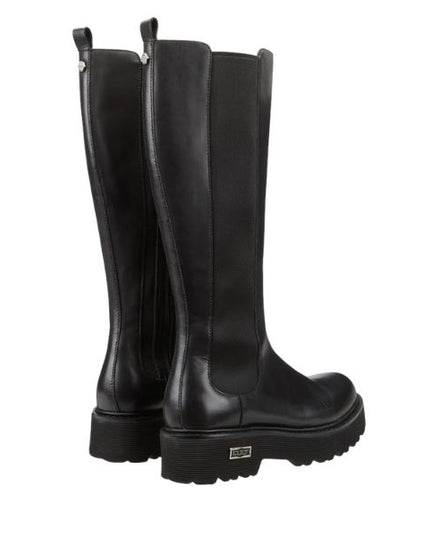 Cult Slash 3310 stivali con elastici in pelle nera