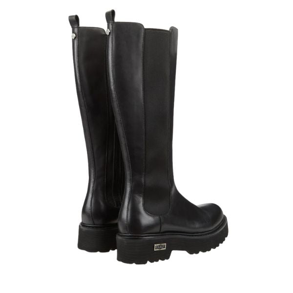 Cult Slash 3310 stivali con elastici in pelle nera
