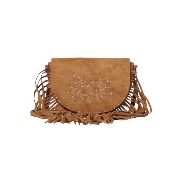 Secret Pon Pon Kate Hobo S vorsa a spalla con frange cuoio