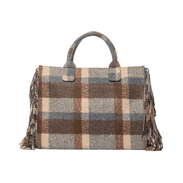 Secret Pon Pon Isabella Tote Large borsa a mano in tessuto