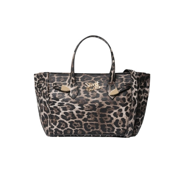 ecret Pon Pon Jane Tote Small borsa shopper con stampa animalier