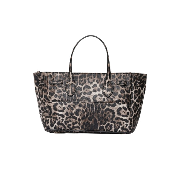ecret Pon Pon Jane Tote Small borsa shopper con stampa animalier
