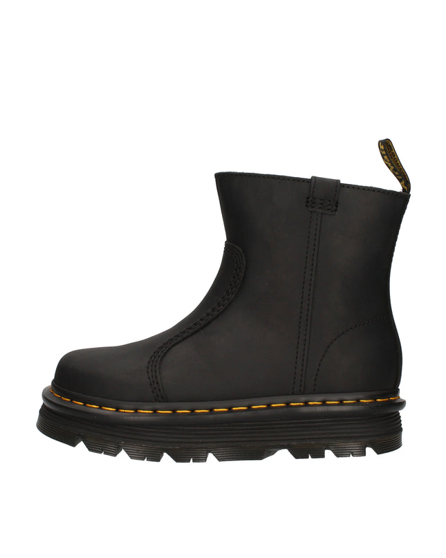 Dr. Martens Zebzag Rigger stivaletti senza lacci in pelle Wyoming