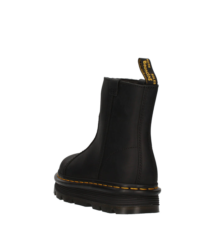 Dr. Martens Zebzag Rigger stivaletti senza lacci in pelle Wyoming