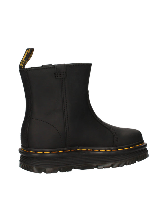 Dr. Martens Zebzag Rigger stivaletti senza lacci in pelle Wyoming
