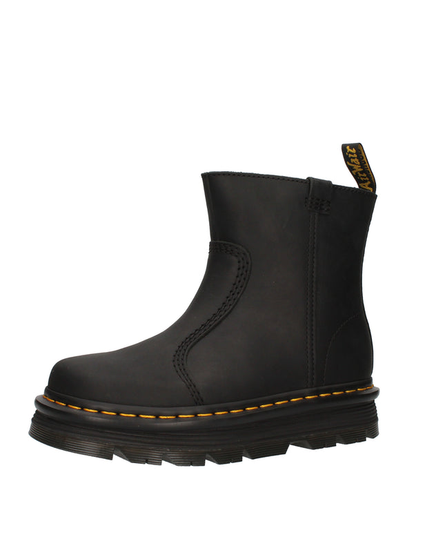 Dr. Martens Zebzag Rigger stivaletti senza lacci in pelle Wyoming