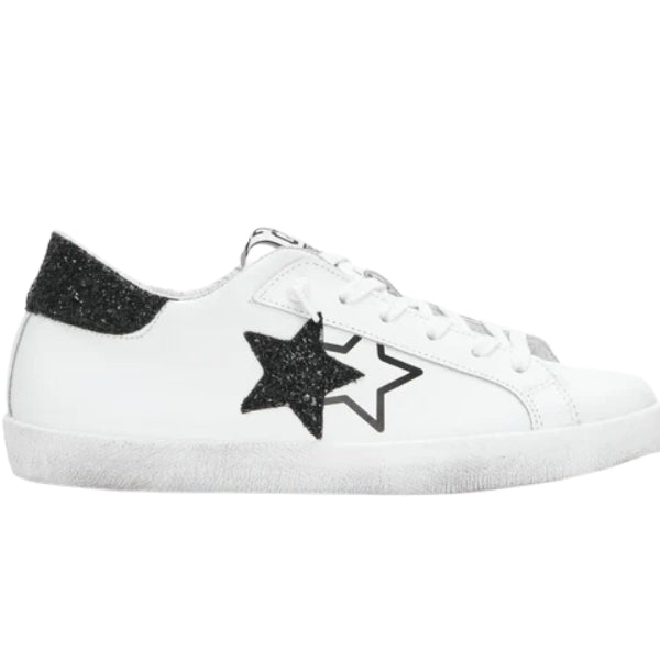 2Star Prime Star Sneakers Donna in Pelle Bianca 2SD4898 034