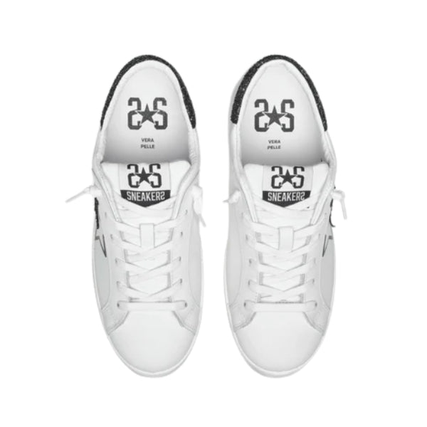 2Star Prime Star Sneakers Donna in Pelle Bianca 2SD4898 034