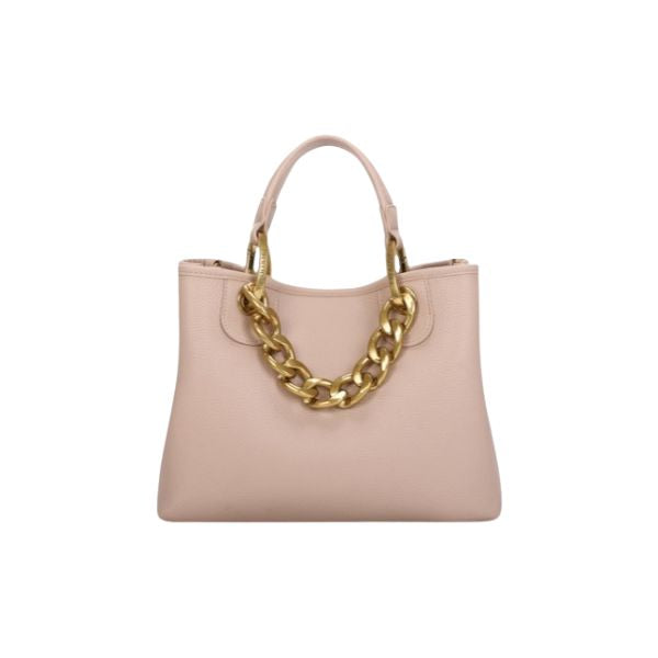 BRACCIALINI BETH JEWELS B18531Borsa Borsa a mano con catena dorata Taupe