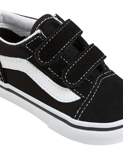 Vans TD Old Skool V Black Unisex Bambino