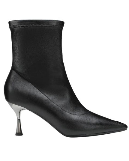 Cult Pink 3954 stivaletti in pelle morbida con tacco rocchetto