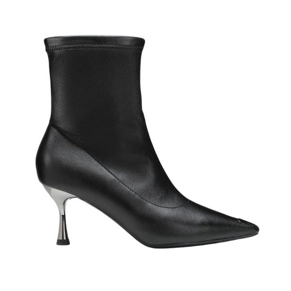 Cult Pink 3954 stivaletti in pelle morbida con tacco rocchetto