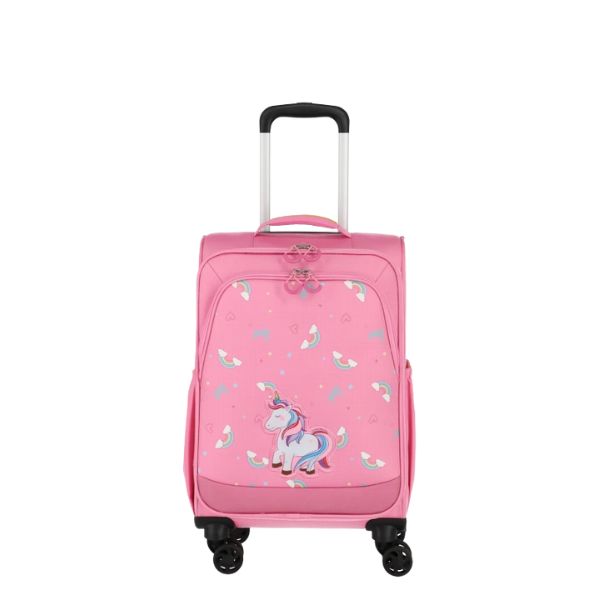Travelite Minimover valigia a 4 ruote fantasia unicorno