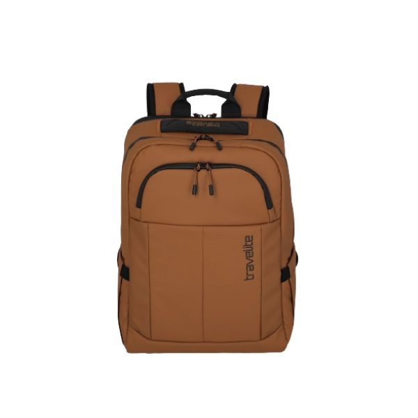 Travelite Briize zaino Curry idrorepellente per scuola università e lavoro