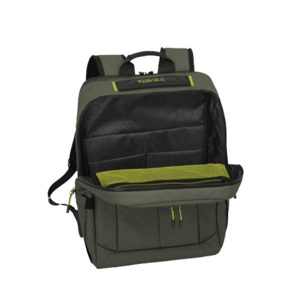 Travelite Briize zaino Khaki idrorepellente per scuola università e lavoro