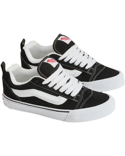 Vans Knu Skool sneakers con linguetta imbottita Black-White