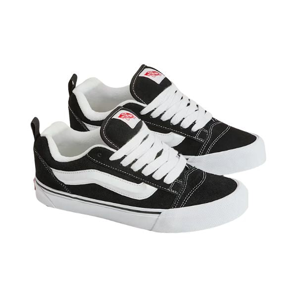 Vans Knu Skool sneakers con linguetta imbottita Black-White