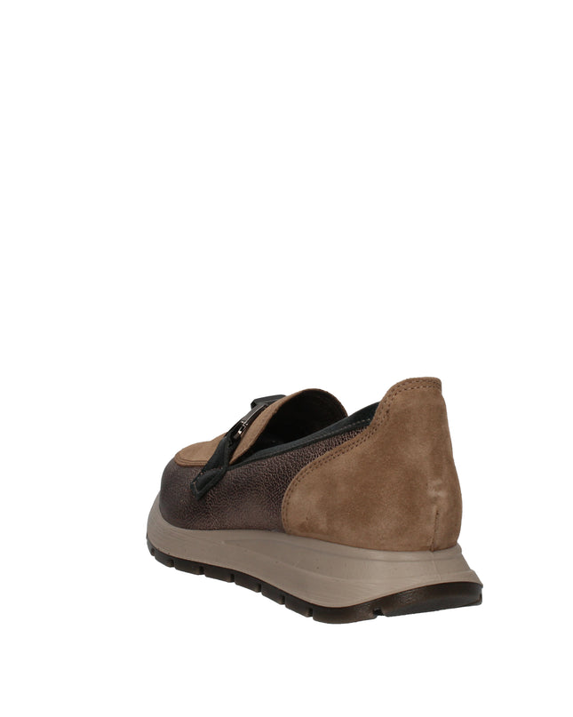 Igi&co mocassini in pelle laminata