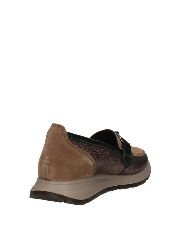 Igi&co mocassini in pelle laminata