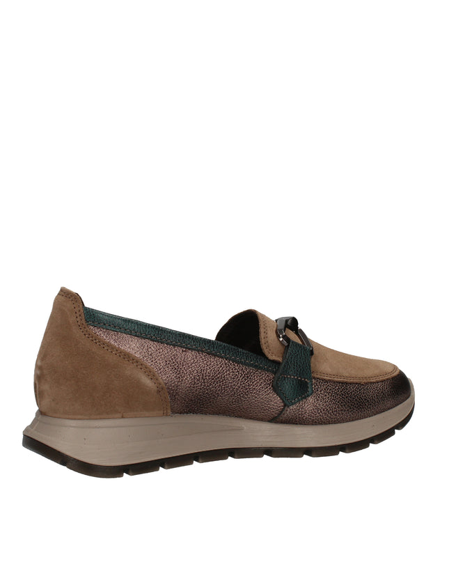 Igi&co mocassini in pelle laminata