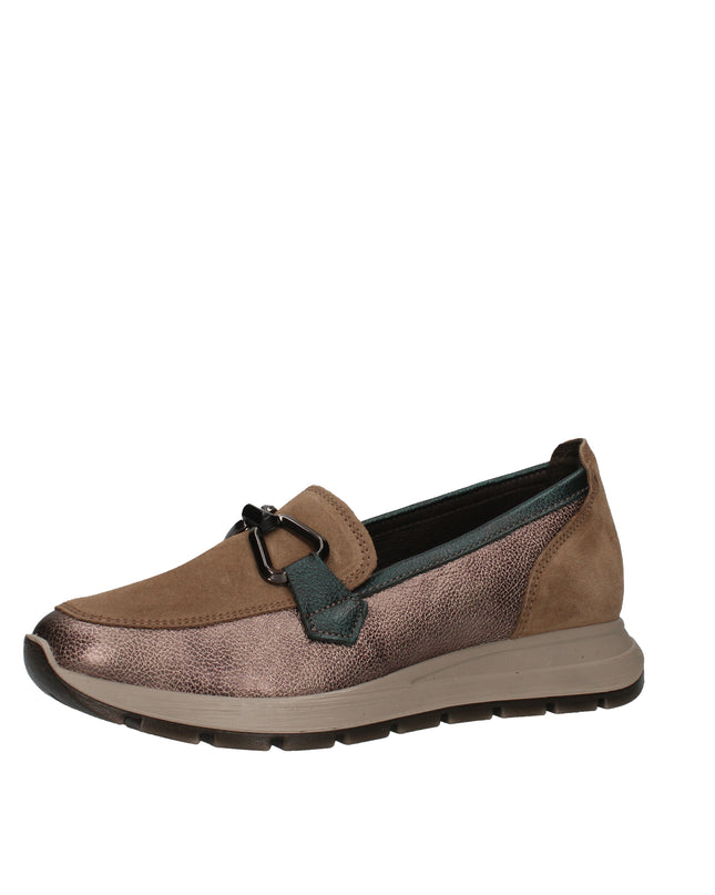 Igi&co mocassini in pelle laminata