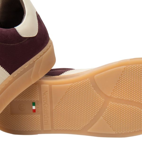 Nero Giardini Sneakers Donna in Suede e Pelle