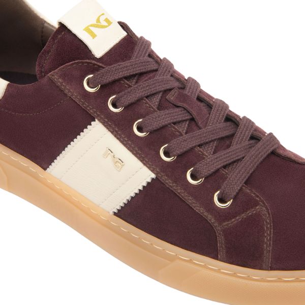 Nero Giardini Sneakers Donna in Suede e Pelle