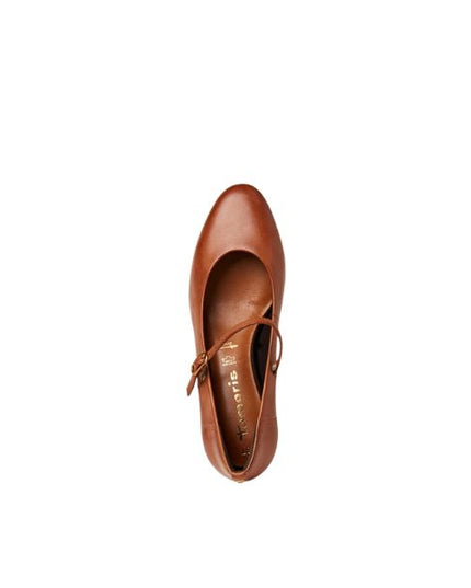 Tamaris Mary Jane In Pelle Con Braccialetto
