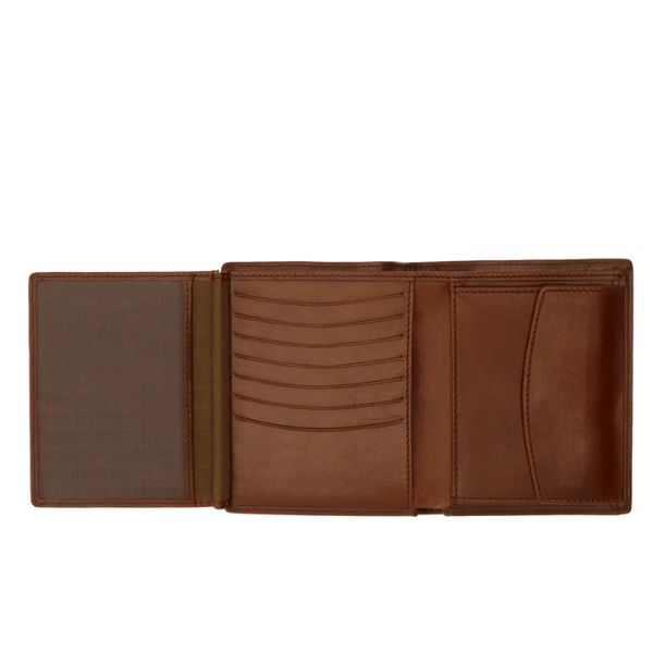 The Bridge Story Uomo Portafogli con portamonete marrone