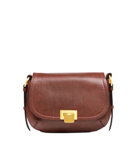 The Bridge Federica borsa a tracolla in pelle marrone