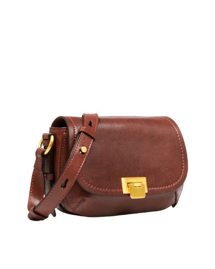 The Bridge Federica borsa a tracolla in pelle marrone