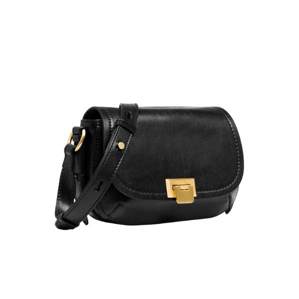 The Bridge Federica borsa a tracolla in pelle nera