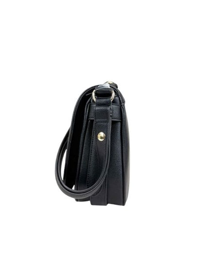Armani Exchange borsa a spalla con patta nera