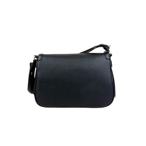 Armani Exchange borsa a spalla con patta nera