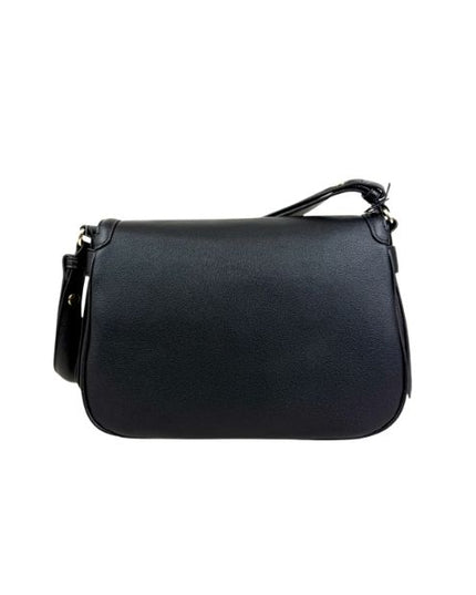Armani Exchange borsa a spalla con patta nera