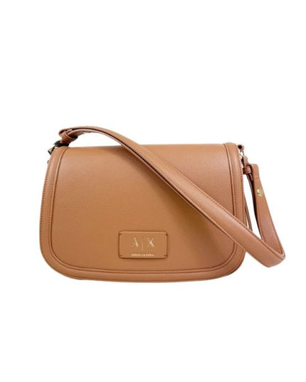 Armani Exchange borsa a spalla con patta Saline Clay