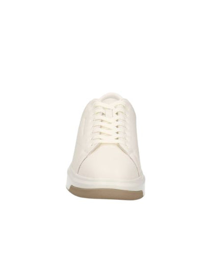Armani Exchange sneakers basse bianche e beige