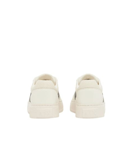 Armani Exchange sneakers bianche con logo laterale a contrasto
