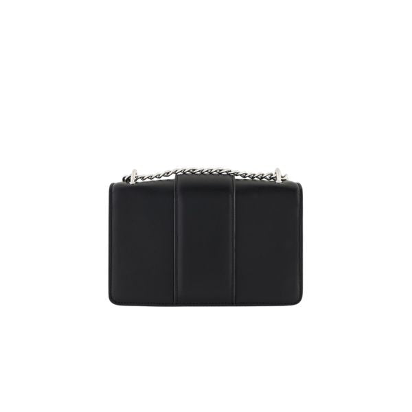 Armani Exchange borsa a spalla con logo e manico a catena nera