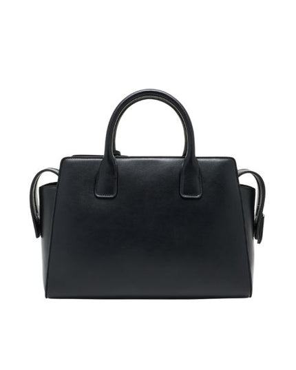 Armani Exchange borsa a mano top handle grande nera
