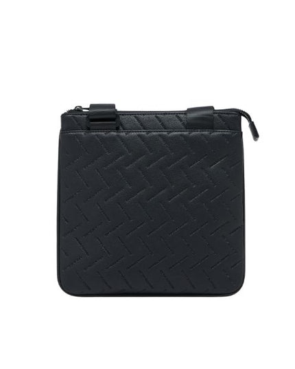 Armani Exchange tracolla slim con logo impresso all over