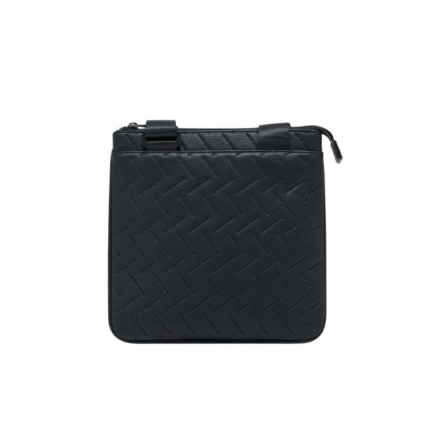 Armani Exchange tracolla slim con logo impresso all over